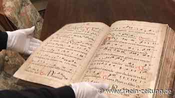 Museumsfund in Schloss Gondorf: 300 Jahre alte Handschriften entdeckt - Rhein-Zeitung