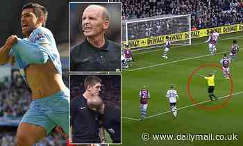 Retiring Premier League ref Mike Dean claims he predicted 'AGUEROOOO' moment in 'best ending ever'