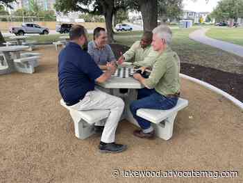 Chess tables installed at Glencoe Park, bike-repair station coming soon - Lakewood/East Dallas Advocate