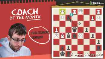 Coach Of The Month: FM Alessandro Santagati - Chess.com