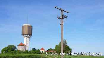 Wasserturm bei Beffendorf - Brand sorgt für Stromausfall rund um Sulz und Oberndorf - Schwarzwälder Bote