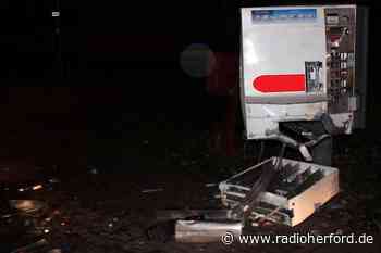 Mutmaßliche Automatenknacker in Kirchlengern geschnappt - Radio Herford