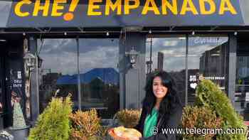 Albie Alvarez-Cote from Argentina is the owner of Che! Empanada in Worcester's Kelley Square - Worcester Telegram