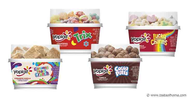 Yoplait Is Dropping a Brand-New Line of Cereal-Topped Yogurt and It Includes Four Flavors