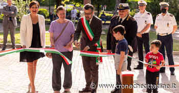Colleferro. Grazie ad un finanziamento regionale, inaugurata la nuova area giochi inclusiva all'interno dei giardini Angelo Vassallo - Cronache Cittadine