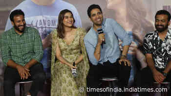 Adivi Sesh and Saiee Manjrekar launch the trailer of their forthcoming film Major
