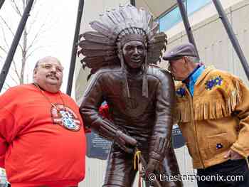 Remembering Freddy: Sasakamoose statue was built for big crowds, and quiet moments