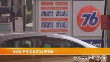 New York State and Rochester see highest gas prices ever recorded by AAA
