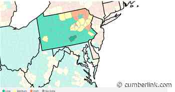 DOH Weekly Update: Weekly COVID rates increase for Cumberland County, 5 deaths reported - The Sentinel
