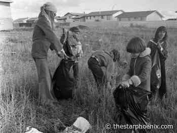 Throwback Thursday: Litter cleanup