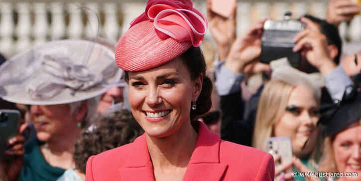 Kate Middleton Rings in Spring With Bright Pink Ensemble For The Queen's Garden Party in London
