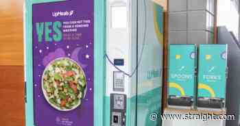 UpMeals installs smart-vending machine with healthy food options for Tsawwassen ferry passengers - The Georgia Straight