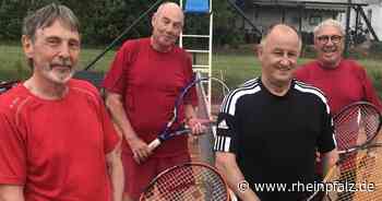 Oskar Kiefer: 69 Jahre alter Hoffnungsträger beim TSV Ebertsheim - Tennis - Rheinpfalz.de