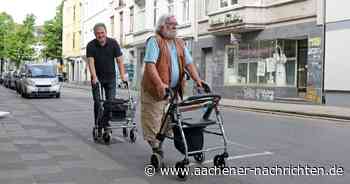 Selbstversuch: Am Rollator durch Aachens Altstadt