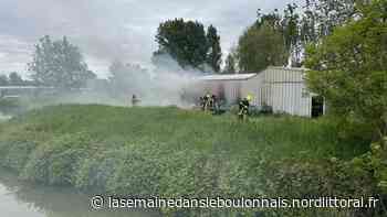 Incendie : À Saint-Omer feu de paille dans le marais - La Semaine dans le Boulonnais