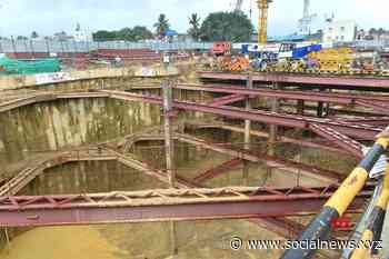 Bengaluru: Construction site of a metro work in progress #Gallery - Social News XYZ