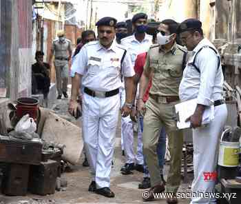 Kolkata: Kolkata police inspect the work at Bowbazar area #Gallery - Social News XYZ