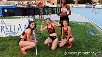 Atletica Frascati, Padoan e Kabangu nella 4x400 che ha fissato il nuovo primato italiano Allieve