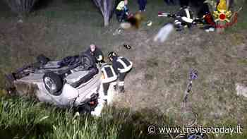 Auto nel fosso a Jesolo, feriti quattro giovani: grave un trevigiano - TrevisoToday