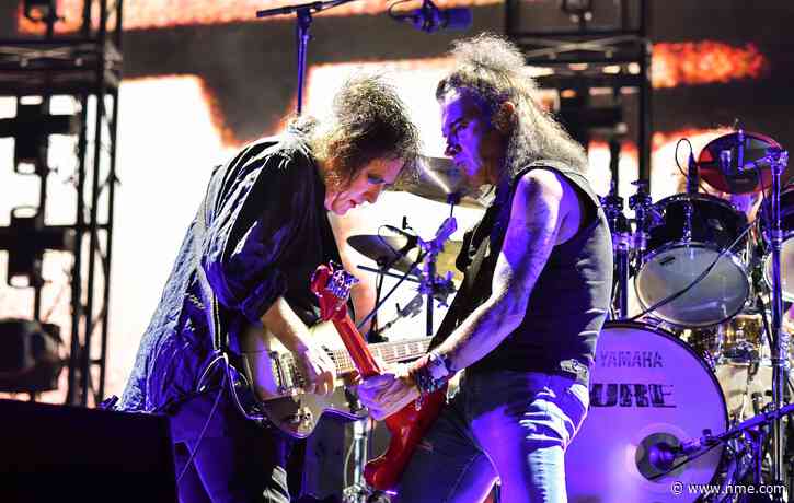 The Cure’s Robert Smith and Simon Gallup accept Icon Award at The Ivors