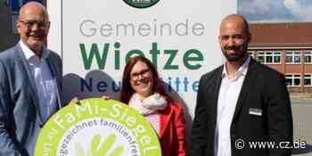 Gemeinde Wietze zum zweiten Mal mit Familiensiegel ausgezeichnet - Cellesche Zeitung