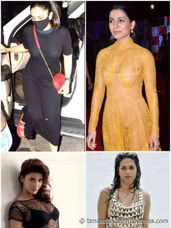Ten Telugu actresses in Transparent dress