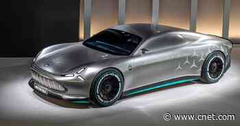 Mercedes Vision AMG Concept Previews AMG's First Standalone EV     - CNET