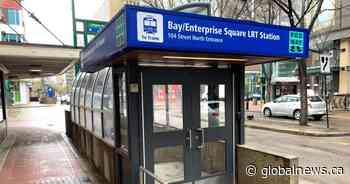 Woman stabbed, man injured at downtown Edmonton LRT Station
