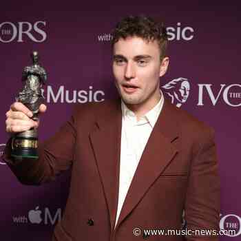 Sam Fender wins first Ivor Novello Award for Seventeen Going Under