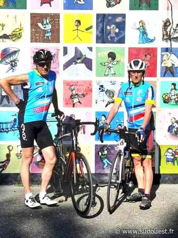 Cavignac : Jean-Luc et Dominique se lancent en duo pour un Bordeaux-Paris à vélo - Sud Ouest