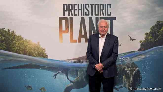 Apple TV+ is joined by Sir David Attenborough at the London premiere of ‘Prehistoric Planet’