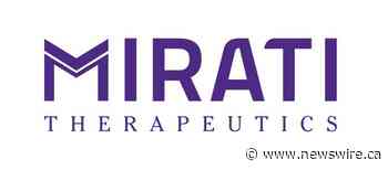 Mirati Therapeutics Submits Marketing Authorization Application to the European Medicines Agency for Investigational Adagrasib as a Treatment for Previously-Treated KRASG12C-mutated Non-Small Cell Lung Cancer