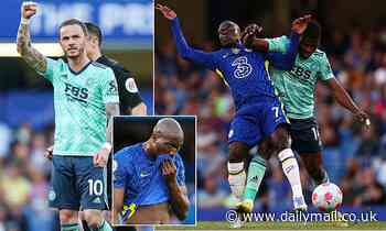 Chelsea 1-1 Leicester: Blues frustrated at Stamford Bridge as Foxes hold on for point