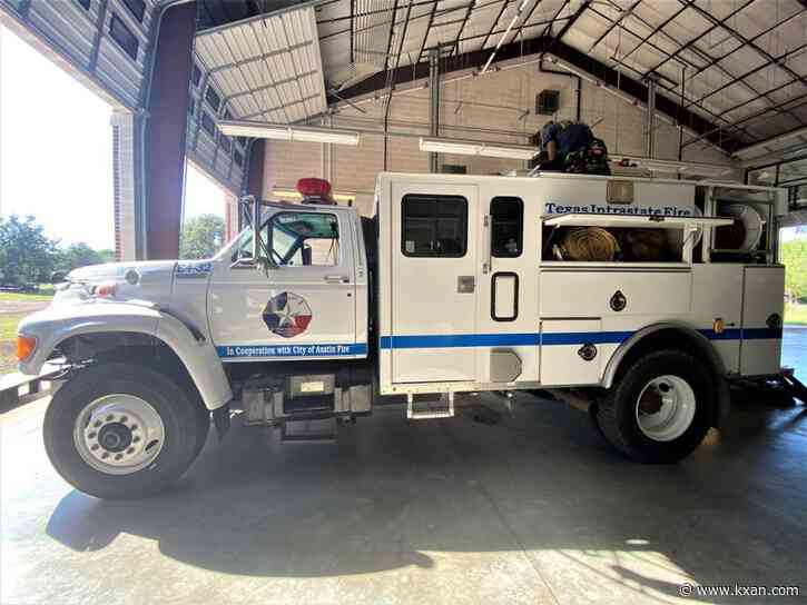 Austin Fire Department sends crew north to Dry Branch fire
