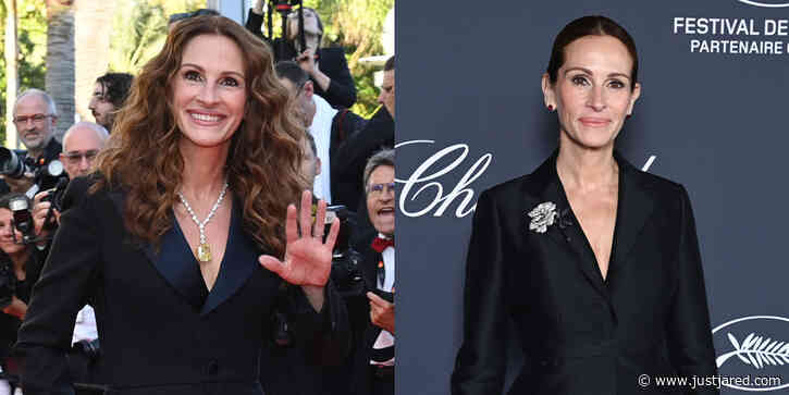Julia Roberts Suits Up in Two Looks at Cannes Film Festival to Celebrate Chopard