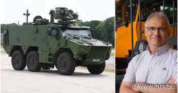 Voertuigbouwer Mol gaat 382 pantserwagens voor Belgisch leger assembleren in nieuw te bouwen werkplaats: “Je wil niet dat onbevoegden zomaar aan zo'n wagen kunnen gaan sleutelen” - Het Laatste Nieuws