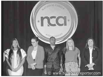 Sidney high school student places fourth at NCA conference – The Hamburg Reporter - Hamburg Reporter