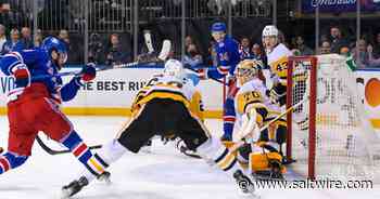 Rangers rally to beat Penguins, Sidney Crosby leaves game early after hit to head - SaltWire Halifax powered by The Chronicle Herald