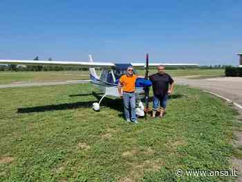 Il volo di due amici, da Modena a Capo Nord in ultraleggero - Agenzia ANSA
