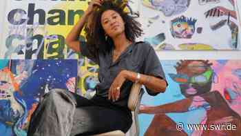 Diversität und Frauen-Power - die fantastischen Gemälde und Mode-Kollektionen von Joséphine Sagna in Stuttgart - SWR