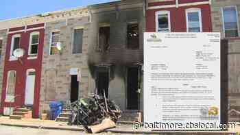 Baltimore Homeowner Blasts City, Courts As Investment Property Turns Into ‘Nightmare’ After Fire, Murder, Squatters - CBS Baltimore