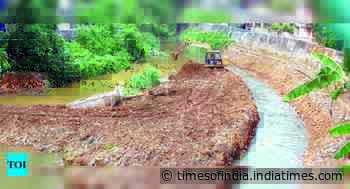 Pre-monsoon desilting of rivers likely to miss deadline - Times of India