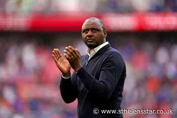 Patrick Vieira: Crystal Palace are against all kinds of discrimination - St Helens Star