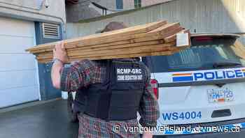 Colwood lumber thefts: Saanich man arrested | CTV News - CTV News VI