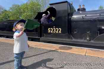 Young Bacup trainspotter steals hearts of hundreds in adorable video
