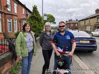 Horwich's Victoria  Road labelled 'wing mirror alley'