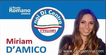 Capua. Amministrative 2022: Miriam D'Amico candidata alla carica di consigliere con Paolo Romano Sindaco - Capuaonline.com