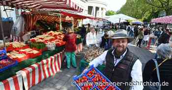 Wochenmarkt in Aachen: Der Dienstag-Markt ist endlich am Elisenbrunnen - Aachener Nachrichten