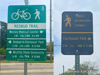 City of Wichita unveils new markers for Redbud Trail - KWCH