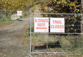 Rossland council briefs: Tender approved for Aqueduct Trail upgrades - Rossland News